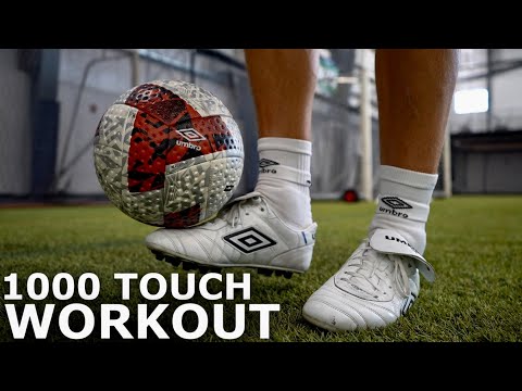 MASTER Your CONTROL With This 1000 Touch Workout | 10 FIRST TOUCH Exercises For Footballers
