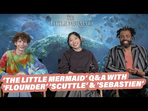 'The Little Mermaid's Awkwafina & Daveed Diggs On Working With Lin-Manuel Miranda For The Film's Rap