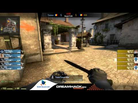 DreamHack Bucharest 2013 - CS:GO - Romanian qualifier - Semifinal -  IGG vs Tessa - match#2
