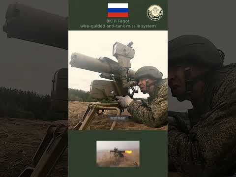 9K111 Fagot -  wire-guided anti-tank missile system #defence #military