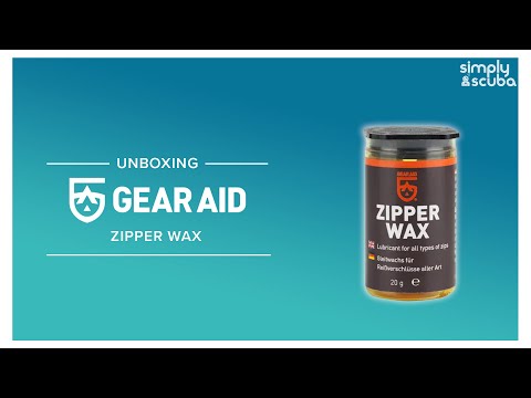 GearAid Zipper Wax | Unboxing