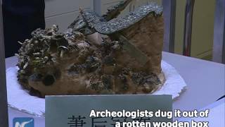 Chinese experts restore 1,400-year-old crown