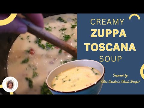 Creamy Zuppa Toscana Soup | Inspired by Olive Garden’s Classic Recipe! #soup #delicious #yummy