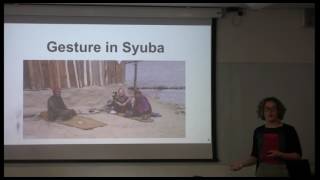 Co-speech gestures in Syuba, SOAS University of London