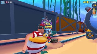 SUBWAY SURFERS GAMEPLAY PC HD 2024 - UNDERWATER - JAKE DARK OUTFIT RAY BOARD