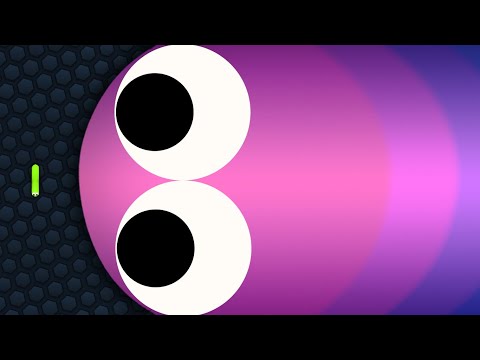 Slither.io A.I. Giant Troll Snakes vs Tiny Hacker Snake - Epic Slitherio Gameplay