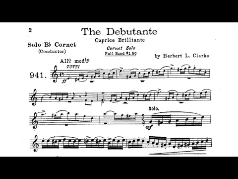 [TRUMPET SOLO] Herbert L. Clarke Solos - The Debutante (Caprice Brillant)