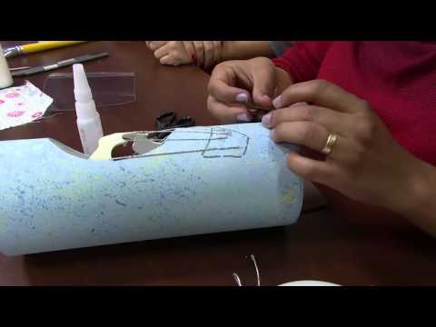 Mulher.com 20/06/2014 - Luminária PVC Balão por Tatiane Nascimento - Parte 2