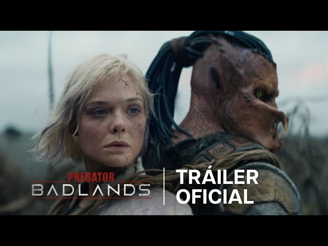 Vídeo relacionado con Predator: Badlands DEK with Sword and Logo Official Movie Camiseta