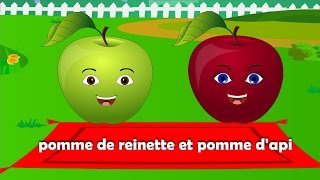 Pomme de reinette et pomme d’api + 25 min de comptines et chansons pour enfants