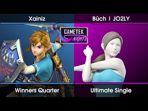 Gametek Nights ft. La Mitronnade 2 - Xainiz (Link) Vs. JO2LY (Wii Fit Trainer) SSBU Ultimate