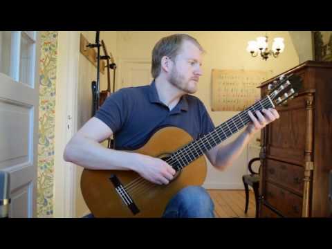 Etude No. 7 - Matteo Carcassi (Acoustic Classical Guitar Music Cover by Jonas Lefvert)