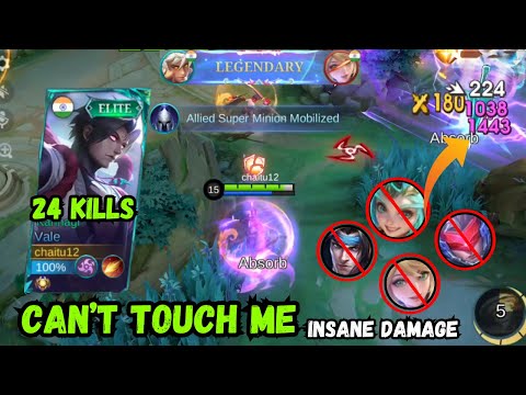 Vale: 24 Kills, 124K Damage, 14.6 MVP | Saber Tried 6 Times... Still Couldn’t Kill Me 💀