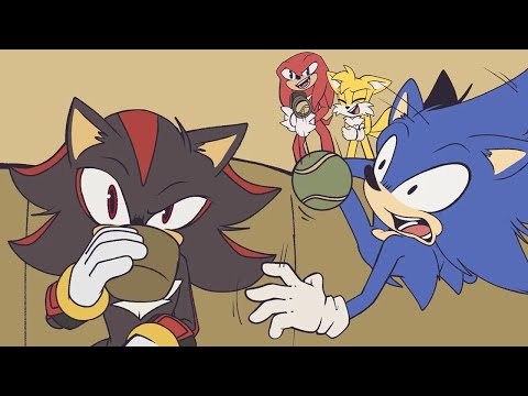 Sonadow - The Quiet and The Chaos | Sonic Comic Dub | Sky Comic