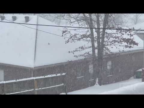 02-15-2021 Sherwood, AR - Moderate Snow Rates Falling in Arkansas