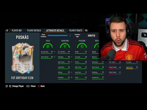 Auzio Reacts to NEW 95 Puskas SBC