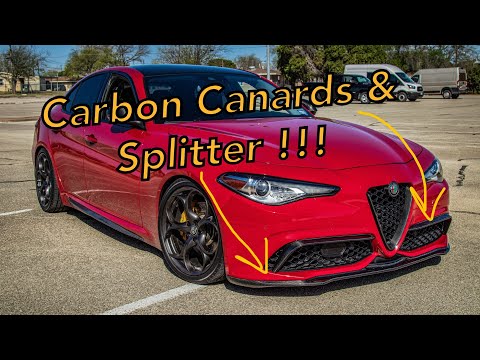 Full Carbon Front End Giulia!