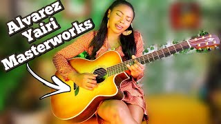 Video thumbnail for Playing an Absolutely GORGEOUS Guitar! | Alvarez Yairi GYM70CESHB by Helen Ibe music
