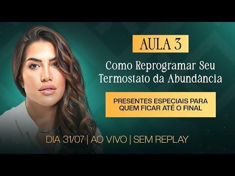 AULA 3 - COMO REPROGRAMAR SEU TERMOSTATO DA ABUNDÂNCIA