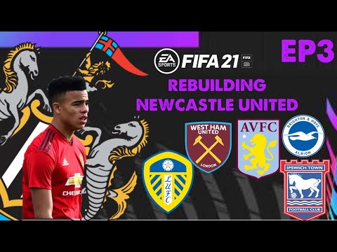 REBUILDING NEWCASTLE UNITED FIFA 21 CAREER MODE EP3 - CHALLENGING FOR THE PREMIER LEAGUE TITLE!!!!!!