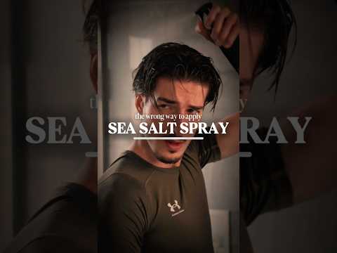 The BEST Way To Apply Sea Salt Spray! ✅🤝 #hairstyle