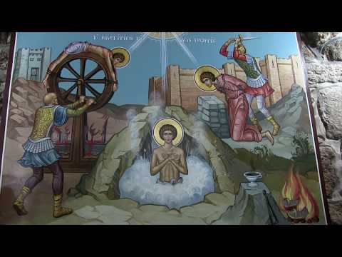 Pilgrims at the Church of St. Great Martyr George in Lida