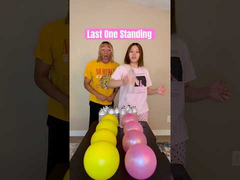 Last One Standing Wins! #balloon #game #challenge