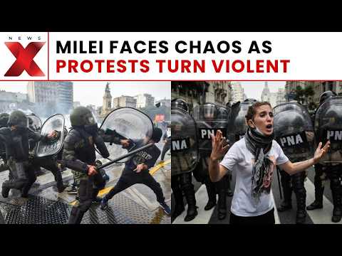 Argentina Protests: Clashes Erupt In Buenos Aires As Students ...