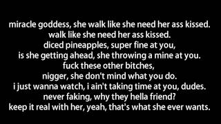 Fabolous ft. Trey Songz &amp; Cassie - Diced Pineapples (Lyrics On Screen)