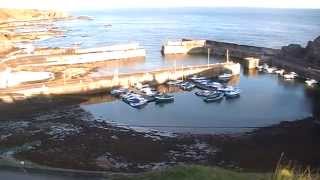preview picture of video 'A Quick Look at Portknockie Harbour on 12th May 2010'