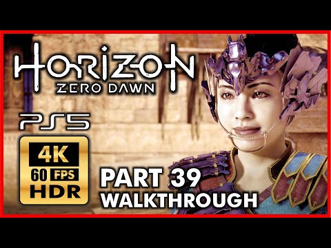 HORIZON ZERO DAWN [4K 60FPS PS5 HDR] Walkthrough Part 39 - HUNTING FOR THE LODGE