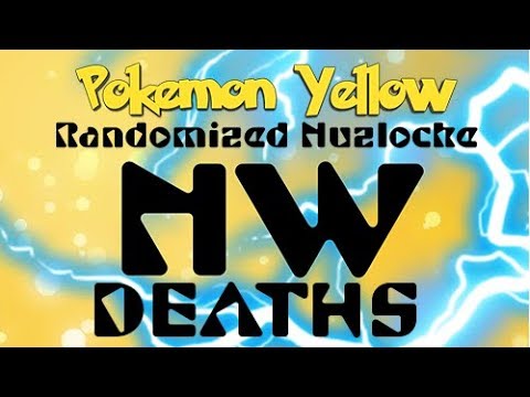 Pokemon Yellow Randomized Nuzlocke Death Montage