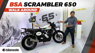 BSA Scrambler 650 Launched at ₹3.25 Lakh | Quick Walkaround | Specs, Features & Details | BikeWale