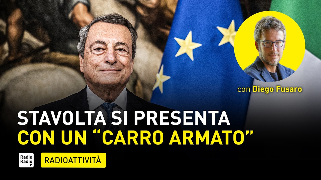 Torna MARIO DRAGHI, e stavolta vuole dare il COLPO DI GRAZIA sotto una "nuova" veste