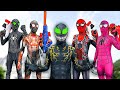 TEAM SPIDER-MAN Battle vs ALIEN SUPERHERO || All Mansion Story ( Live Action ) - Bunny Life