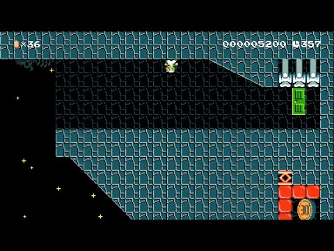 [SMM2/Luigi] Pyramid Paranoia