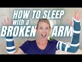 How to Sleep With A Broken Arm: SLEEPING POSITONS WITH A CAST