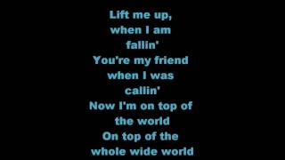 On Top of the World Lyrics [Mandy Moore]