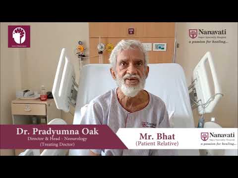 Feedback by Patient Mr. Bhat for Dr. Pradyumana Oak - Vile Parle(W), Mumbai, India