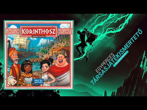 #334. Korinthosz | Egyperces társasjátékismertető - Game-Obscura