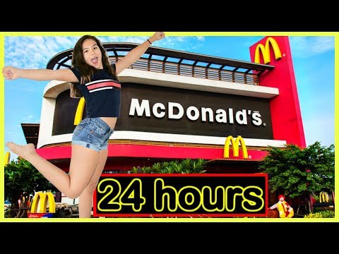 I ONLY ATE McDONALDS FOODS FOR 24 HOURS "SISTER FOREVER" Video