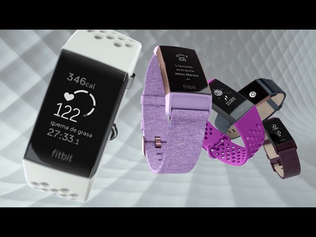 Bracelet d'activité Fitbit Charge 3 Graphite/Noir video