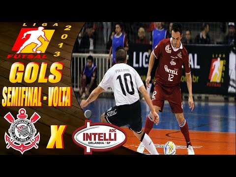 SEMIFINAL | Gols Corinthians X Intelli/Orlândia | Jogo de Ida | Liga Futsal 2013 (04/11/2013)
