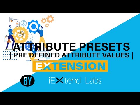 Attribute Presets | Pre defined attribute values | OpenCart