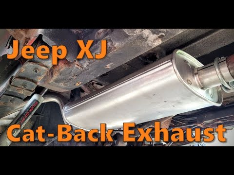 Jeep Cherokee XJ Cat-Back Exhaust Replacement 84-01