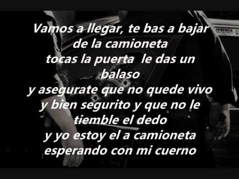 REGULO CARO - el diario de un sicario (letra)