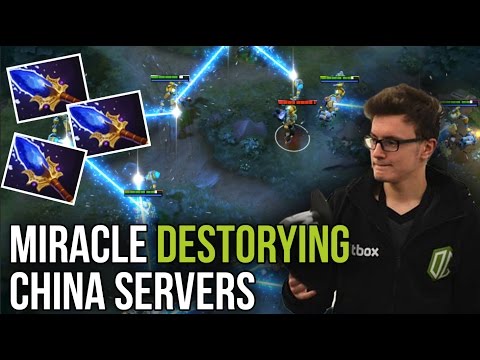 miracle tinker mid destroying roamers china servers