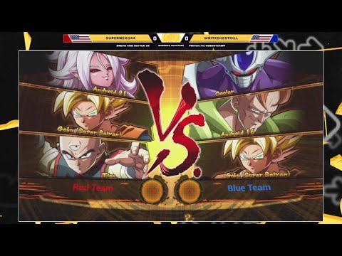 BnB 20 DBFZ - SuperNeko44 Vs. WRITECHESTKILL - Dragon Ball FighterZ Winners Quarters