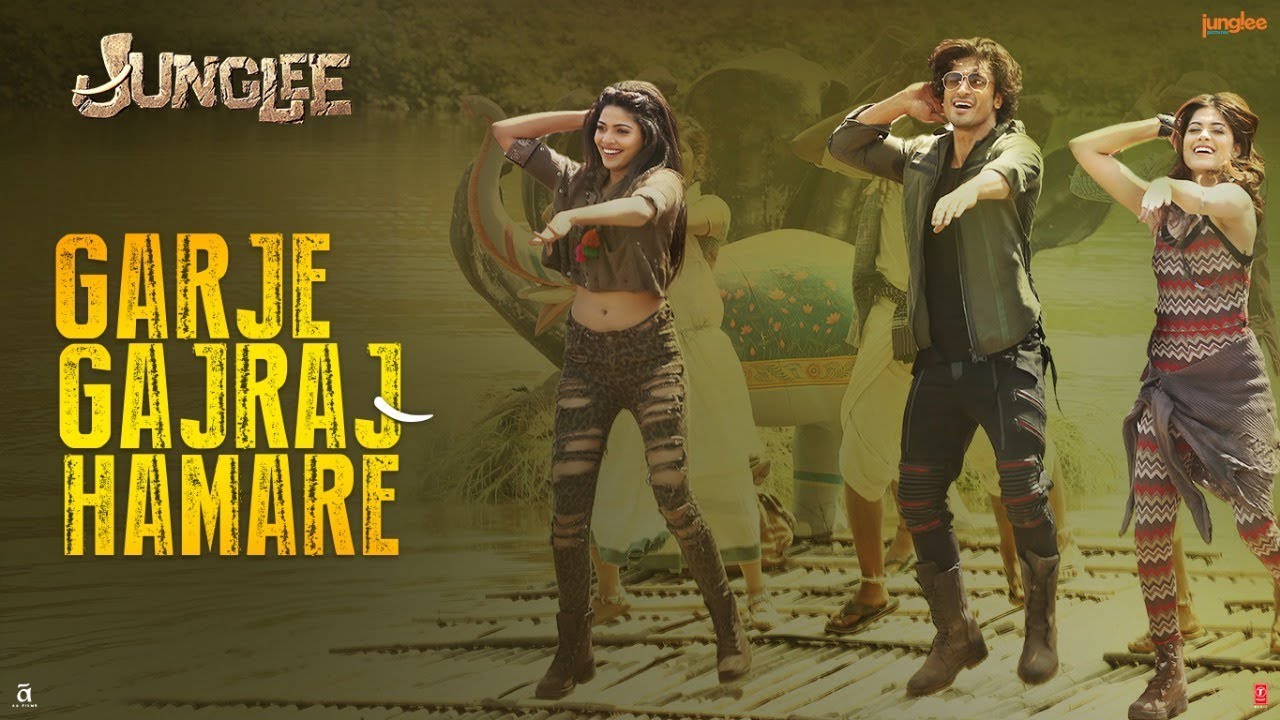 Garje Gajraj Hamara Lyrics  | Junglee | Pooja Sawant | Abhishek Nailwal | Sameer Uddin