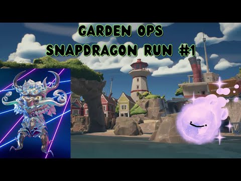 GARDEN OPS SnapDragon RUN #1 Plants vs. Zombies: Battle For Neighborville Part 61